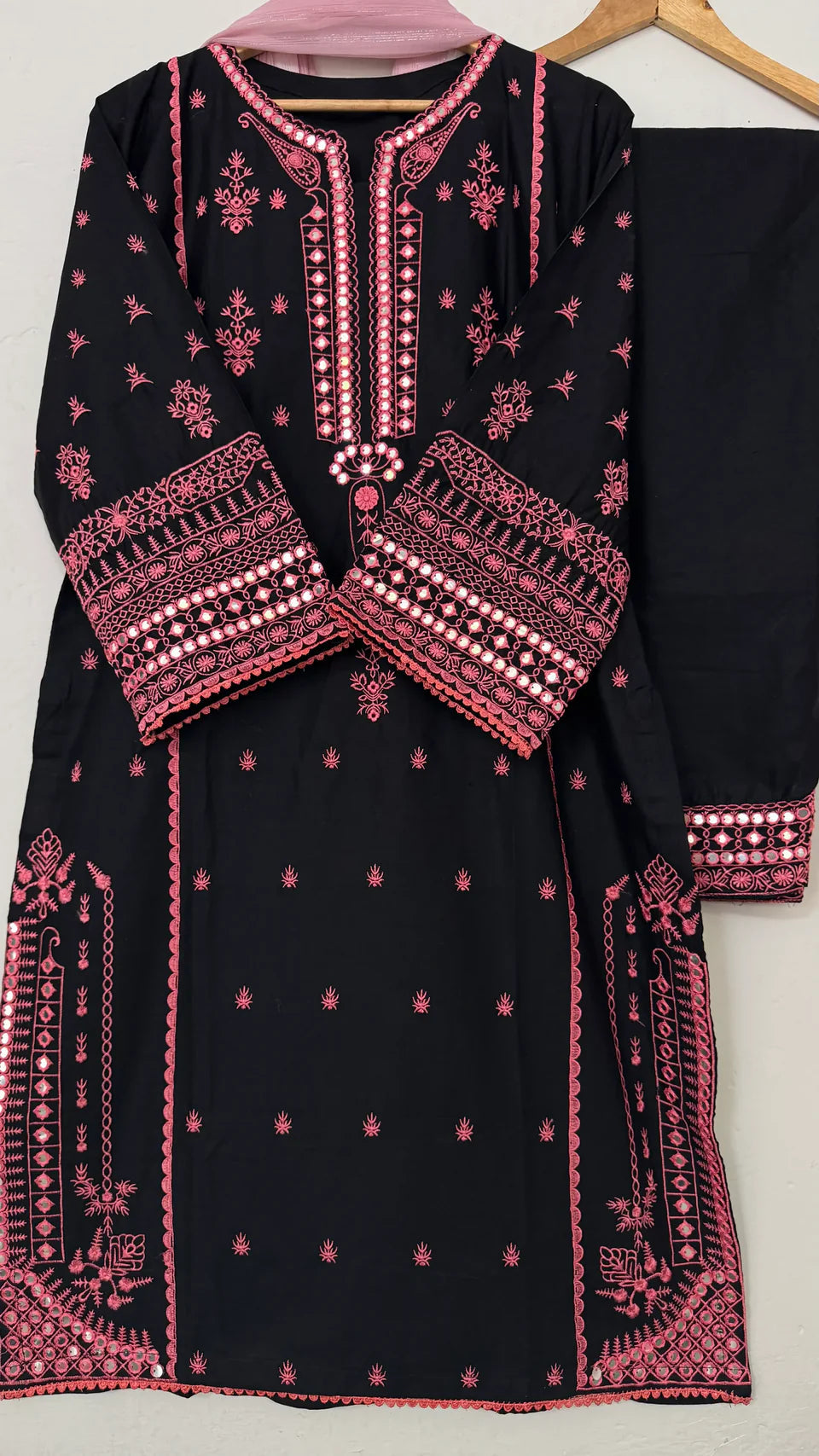 Noir Pink-2PC dress