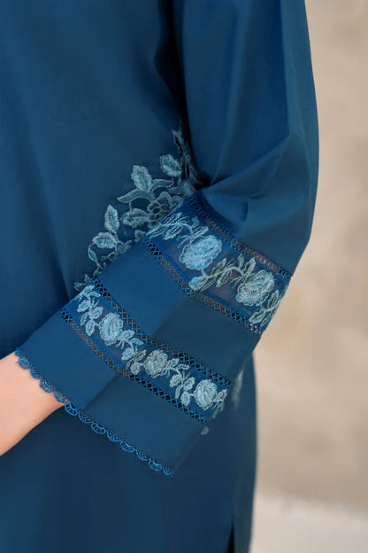 Azure Linen 2-Piece Dress