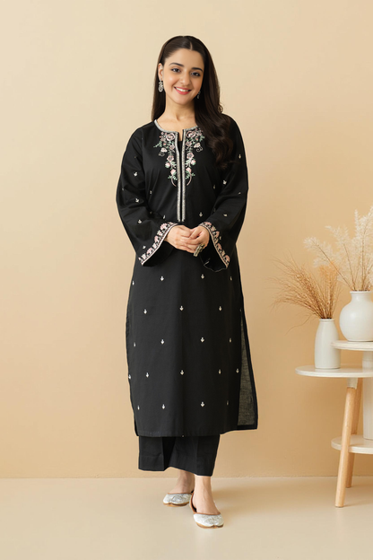 Noor-e-Black Marina Two-Piece Set
